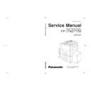 Panasonic FP-7742, FP-7750 (serv.man2) Service Manual