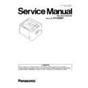 Panasonic KV-S2087 (serv.man2) Service Manual