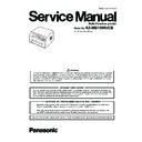 Panasonic KX-MB1500UCB Service Manual