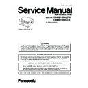 Panasonic KX-MB1500UCW, KX-MB1520UCB Service Manual