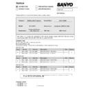 Panasonic PLC-SU70 Other Service Manuals