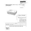 Panasonic PLC-SW35 (serv.man3) Service Manual Supplement
