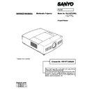 Panasonic PLC-WTC500L Service Manual