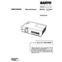 Panasonic PLC-XU3001 Service Manual