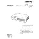 Panasonic PLC-XU4000 Service Manual