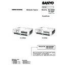 Panasonic PLC-XW300, PLC-XR301 Service Manual