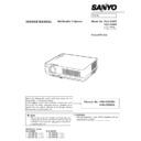 Panasonic PLC-XW55, PLC-XW50 (serv.man4) Service Manual