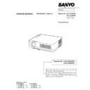 Panasonic PLC-XW55A, PLC-XW50A Service Manual