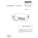 Panasonic PLC-XW56 (serv.man2) Service Manual