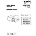 Panasonic PLV-Z700 (serv.man5) Service Manual