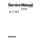Panasonic PT-AE1000U, PT-AE1000E Service Manual