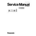 pt-ae2000u, pt-ae2000e service manual