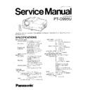 Panasonic PT-D995U Service Manual