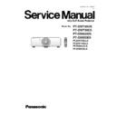 Panasonic PT-DW730US, PT-DW730ES, PT-DX800US, PT-DX800ES, PT-DX800ELS, PT-DX800ELK, PT-DX800EK, PT-DW730EK (serv.man5) Service Manual