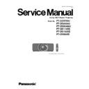 Panasonic PT-DZ8700U, PT-DS8500U, PT-DW8300U, PT-DZ110XE, PT-DS100XE, PT-DW90XE (serv.man8) Service Manual