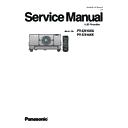 Panasonic PT-EX16KU, PT-EX16KE (serv.man2) Service Manual