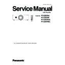 Panasonic PT-EZ570U, PT-EZ570E, PT-EZ570UL, PT-EZ570EL Service Manual