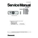 pt-ez590e, pt-ez590le, pt-ew650e, pt-ew650le, pt-ew550e, pt-ex620e, pt-ex620le, pt-ex520e (serv.man2) service manual
