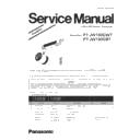 Panasonic PT-JW130GWT, PT-JW130GBT Service Manual Simplified