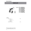 Panasonic PT-JX200FBU, PT-JX200FWU, PT-JX200FBE, PT-JX200FWE, PT-JX200FBK, PT-JX200FWK Service Manual