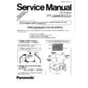Panasonic PT-L555E, PT-L555EG, PT-L555EA (serv.man2) Service Manual Supplement