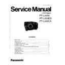 pt-l555e, pt-l555eg, pt-l555ea service manual