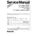 Panasonic PT-L795E, PT-L795EG, PT-L595E, PT-L595EG, PT-L395E Service Manual Supplement