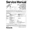 Panasonic PT-L797PWUL, PT-L797PEL, PT-L597UL, PT-L597EL Service Manual Simplified
