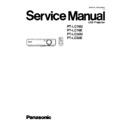 Panasonic PT-LC76U, PT-LC76E, PT-LC56U, PT-LC56E Service Manual