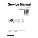 Panasonic PT-LW330, PT-LW280, PT-LB360, PT-LB330, PT-LB300, PT-LB280 (serv.man2) Service Manual