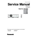 Panasonic PT-LW362, PT-LW312, PT-LB412, PT-LB382, PT-LB332 (serv.man2) Service Manual