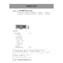Panasonic PT-MZ770, PT-MW730 Service Manual