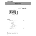 Panasonic PT-RQ13K (serv.man4) Service Manual