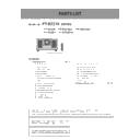 Panasonic PT-RZ21K, PT-RS20K Service Manual