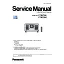 Panasonic PT-RZ31K, PT-RS30K (serv.man2) Service Manual