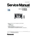 pt-rz31k, pt-rs30k service manual