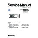Panasonic PT-RZ970, PT-RW930, PT-RX110 (serv.man2) Service Manual