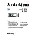 Panasonic PT-RZ970, PT-RW930, PT-RX110 (serv.man4) Service Manual