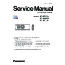 Panasonic PT-RZ970, PT-RW930, PT-RX110 (serv.man6) Service Manual