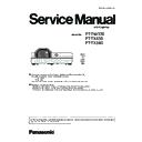 Panasonic PT-TW370, PT-TX430, PT-TX340 Service Manual