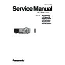 Panasonic PT-TX301RU, PT-TX301RE, PT-TX301REA, PT-TW331RU, PT-TW331RE, PT-TW331REA (serv.man2) Service Manual