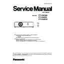 Panasonic PT-VW360, PT-VX430, PT-VX431K (serv.man3) Service Manual