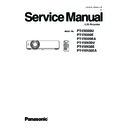 pt-vx500u, pt-vx500e, pt-vx500ea, pt-vw430u, pt-vw430e, pt-vw430ea service manual