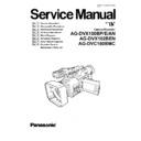 Panasonic AG-DVX100BP, AG-DVX100E, AG-DVX100BE, AG-DVX100AN, AG-DVX102BEN, AG-DVC180BMC Service Manual