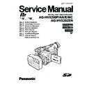 Panasonic AG-HVX200P, AG-HVX200AN, AG-HVX200E, AG-HVX200MC, AG-HVX202EN Service Manual