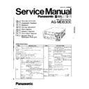 Panasonic AG-MD830E Service Manual
