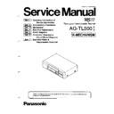 ag-tl500e, ag-tl500b service manual