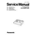aj-a95p, aj-a95e, aj-a95b service manual