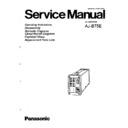 Panasonic AJ-B75E Service Manual