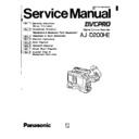 Panasonic AJ-D200HE Service Manual